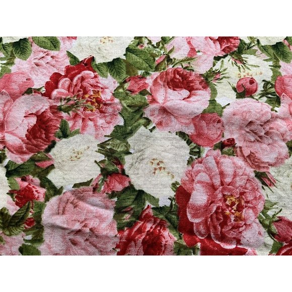 Candace Allen Vintage Rose Bouquet by David Textiles Cotton   3 Yards x 44" Wide - Picture 2 of 15